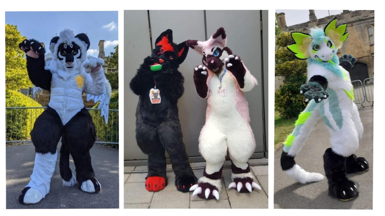 collage of fursuits made by starslikeroses